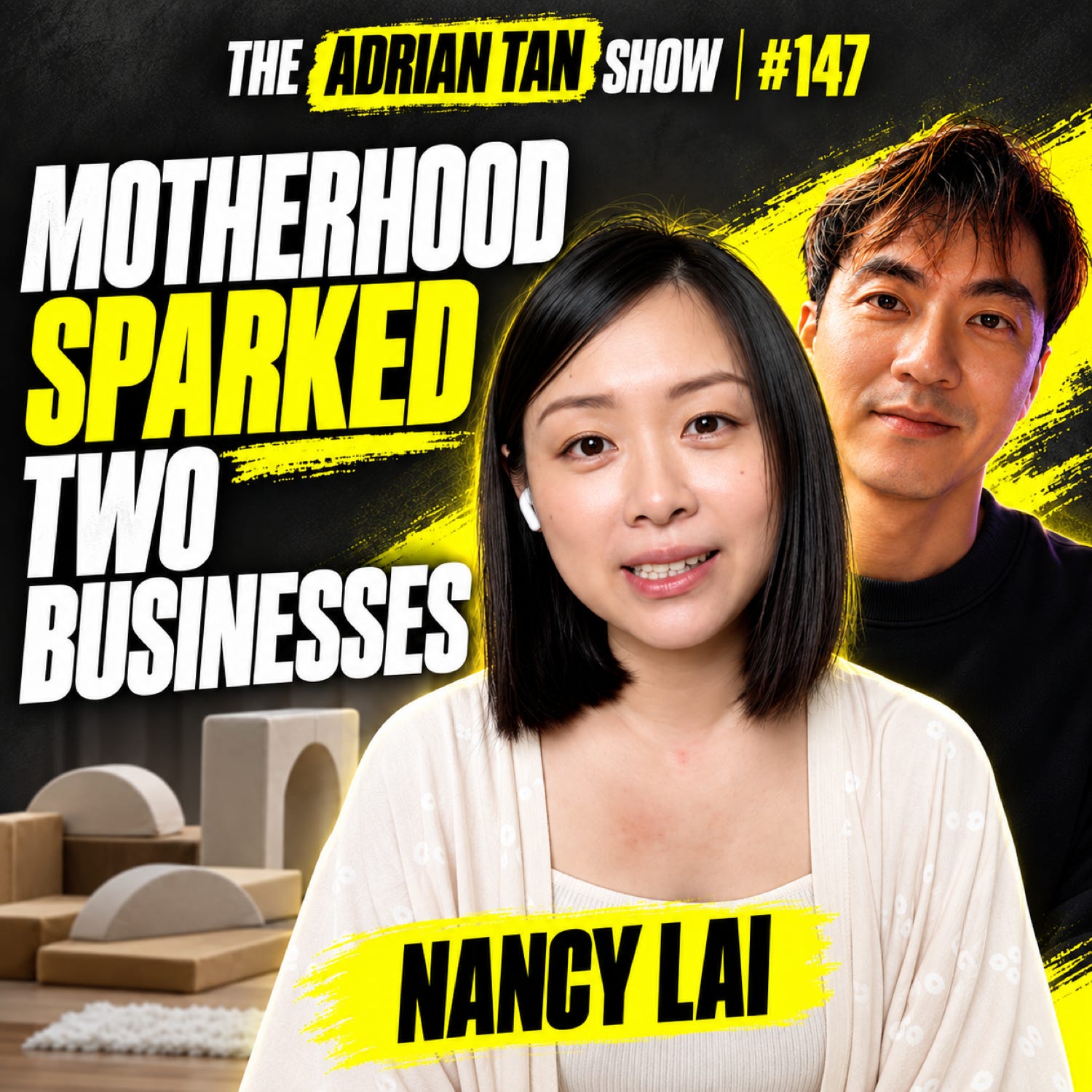147 - Navigating Motherhood and Entrepreneurship: Nancy's Journey episode artwork