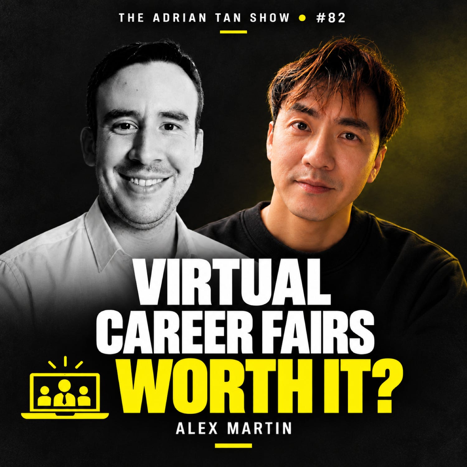 82: Alex Martin on the evolution of virtual career fairs, using data to maximise career fair ROI and how candidate can stand out episode artwork