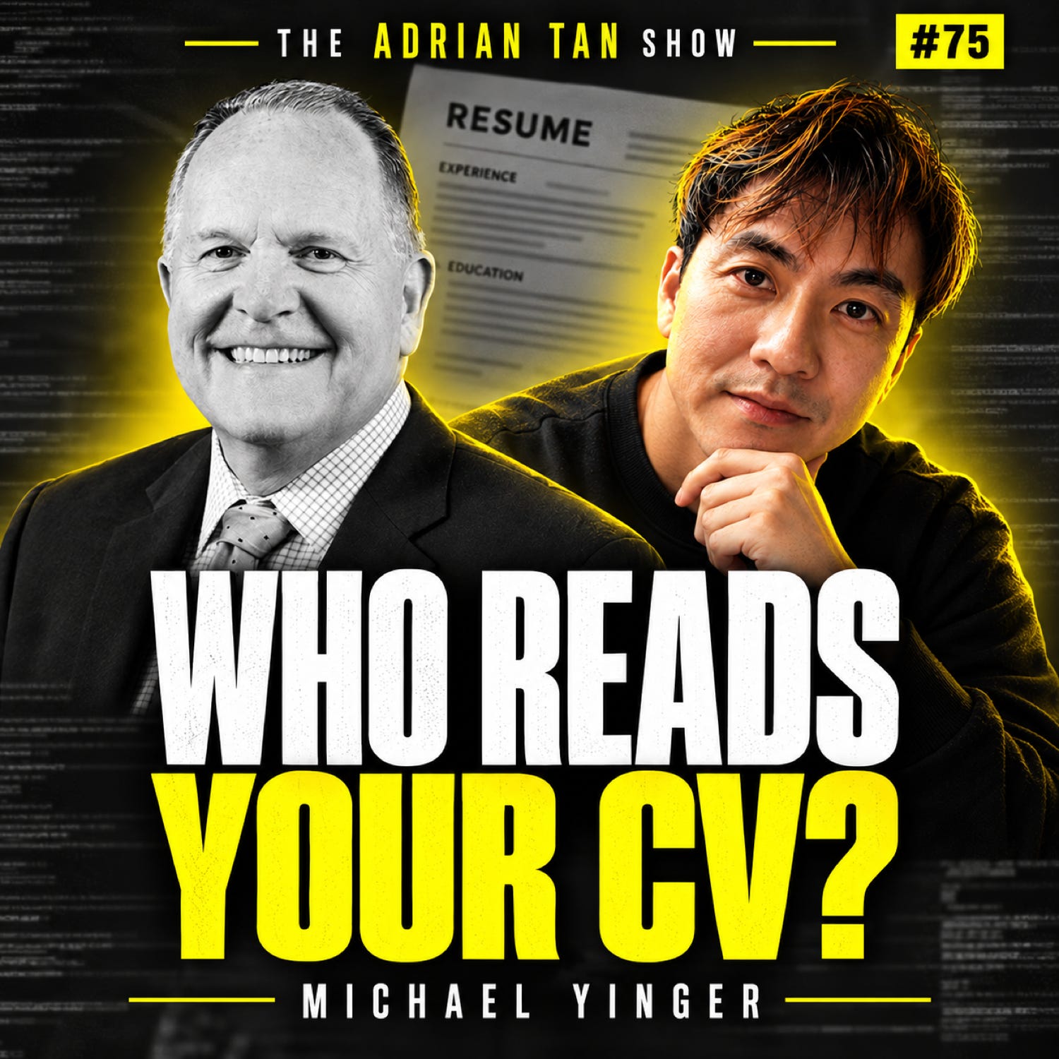 75: Michael Yinger on resume parsing, AI screening and biases episode artwork