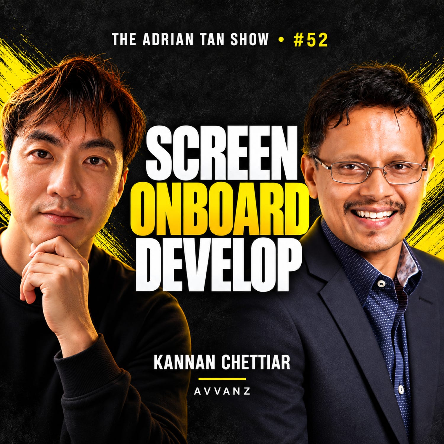 52: Kannan Chettiar | Managing your employee lifecycle from background screening to onboarding to learning episode artwork