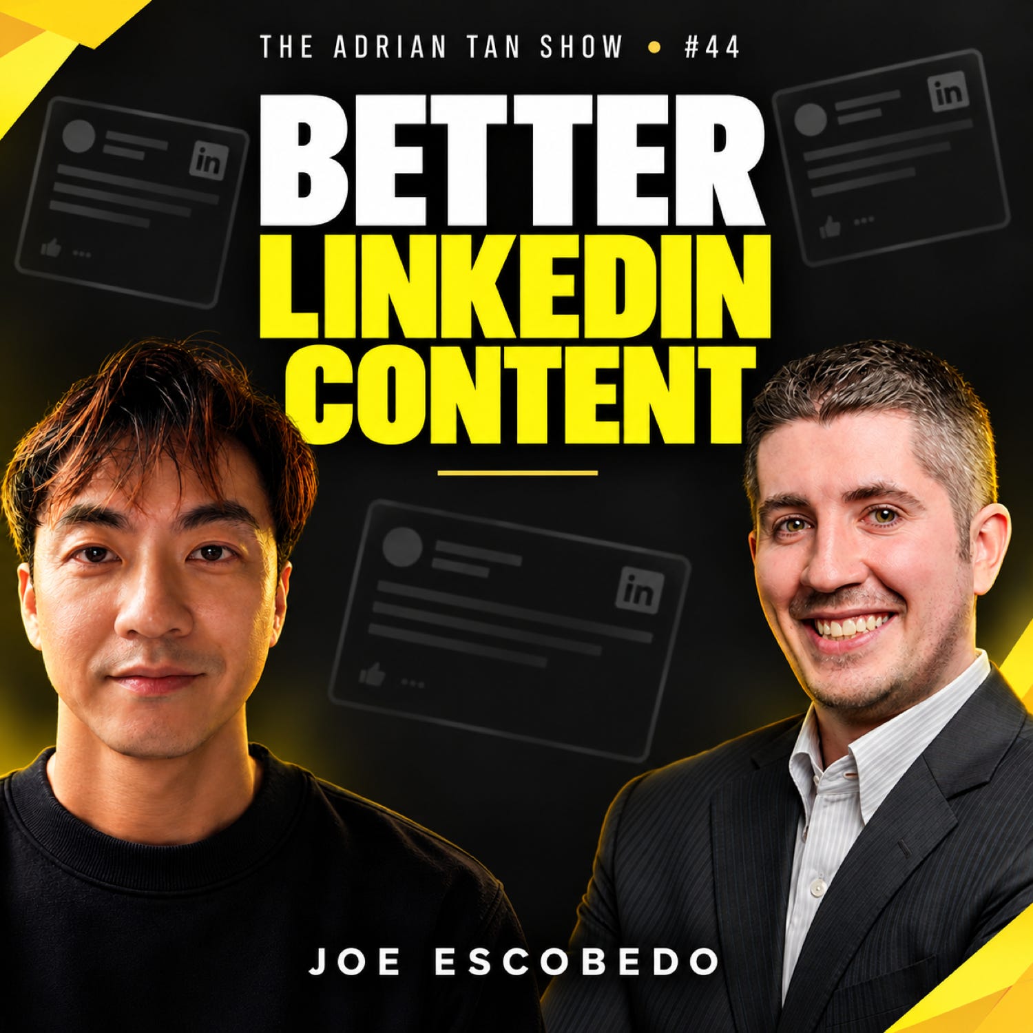 44: Joe‌ ‌Escobedo | How To Create Engaging LinkedIn Content episode artwork