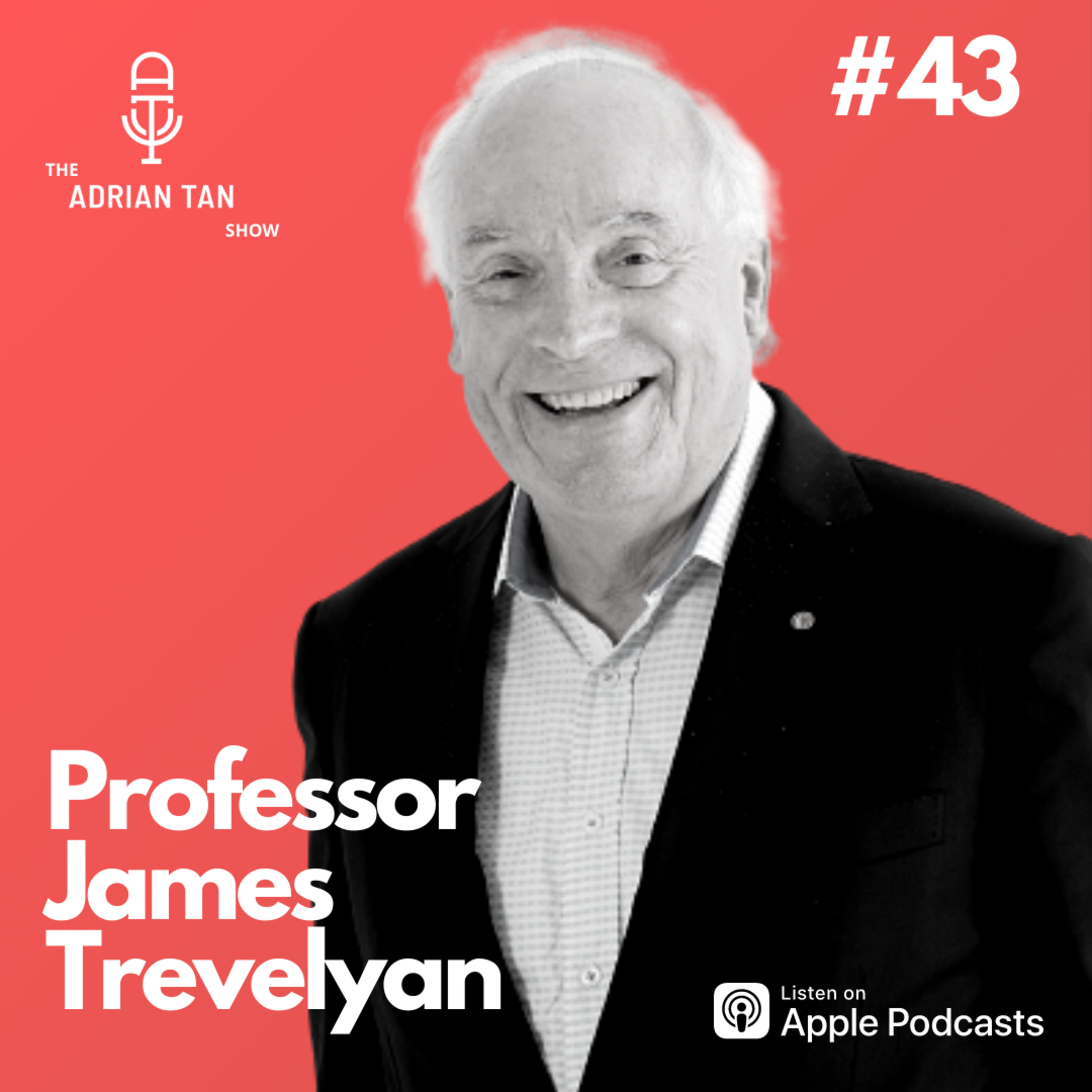 43: Professor James Trevelyan | Cooling the World Affordably and Sustainably episode artwork