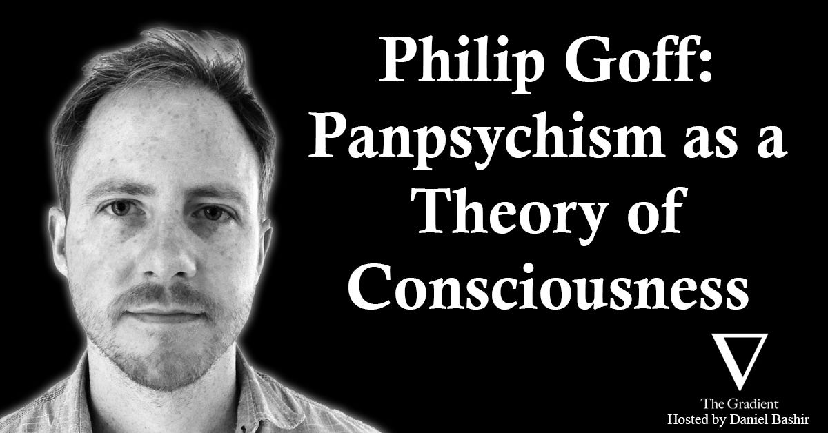 Philip Goff: Panpsychism as a Theory of Consciousness