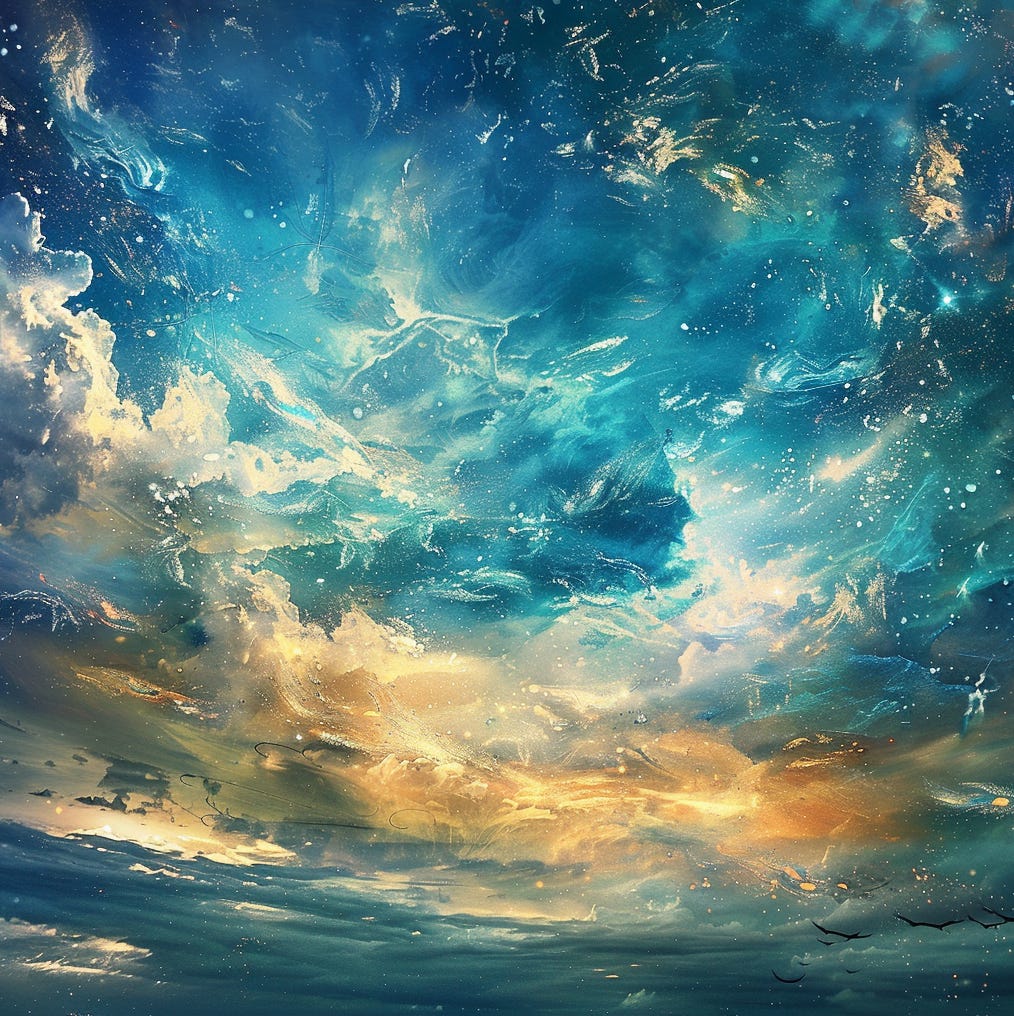 Day 16: The Heavens and the Earth (Gen 1:6-8).