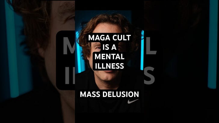 MAGA Cult is a Mental Illness episode artwork