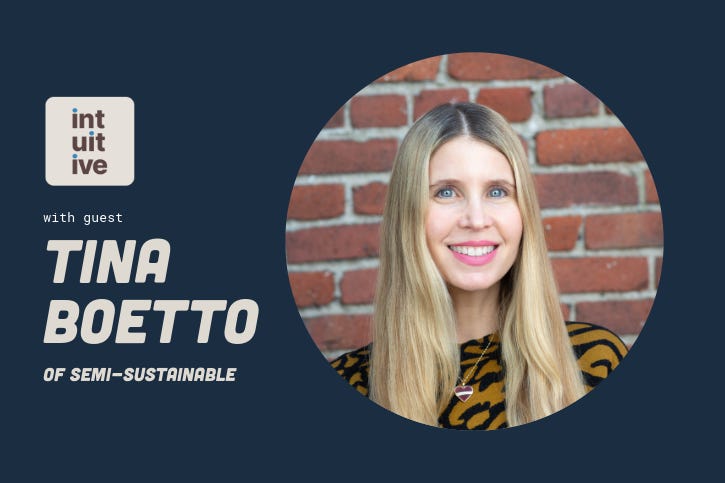 Episode 10. Shopping secondhand first, with Tina from Semi-Sustainable