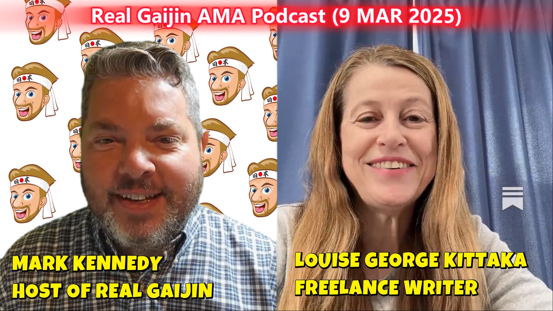 AMA Podcast (S-01, E-02) with Tokyo-based Freelance Writer Louise George Kittaka