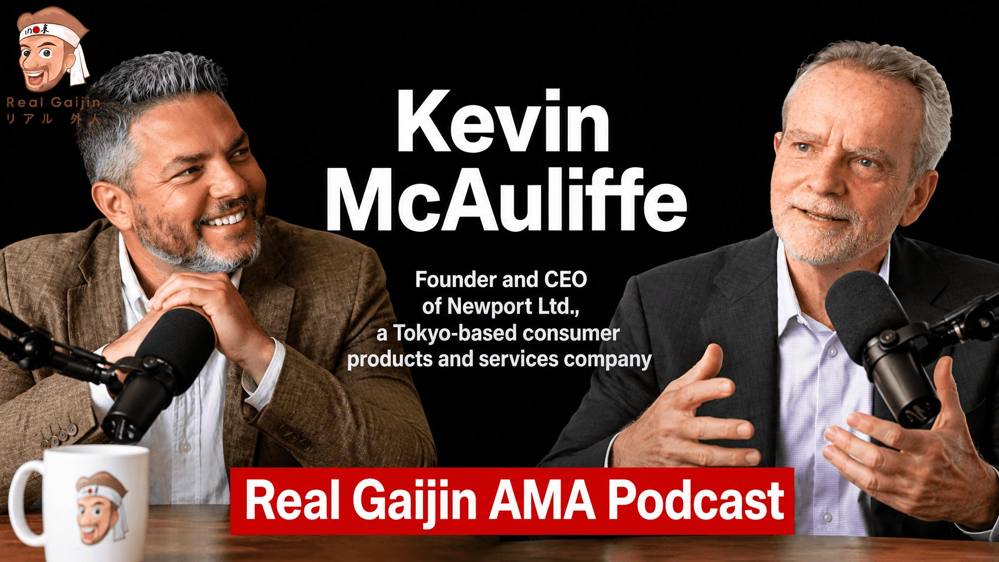 ▶︎ AMA Podcast (S-01, E-03) with Tokyo-based Entrepreneur Kevin McAuliffe