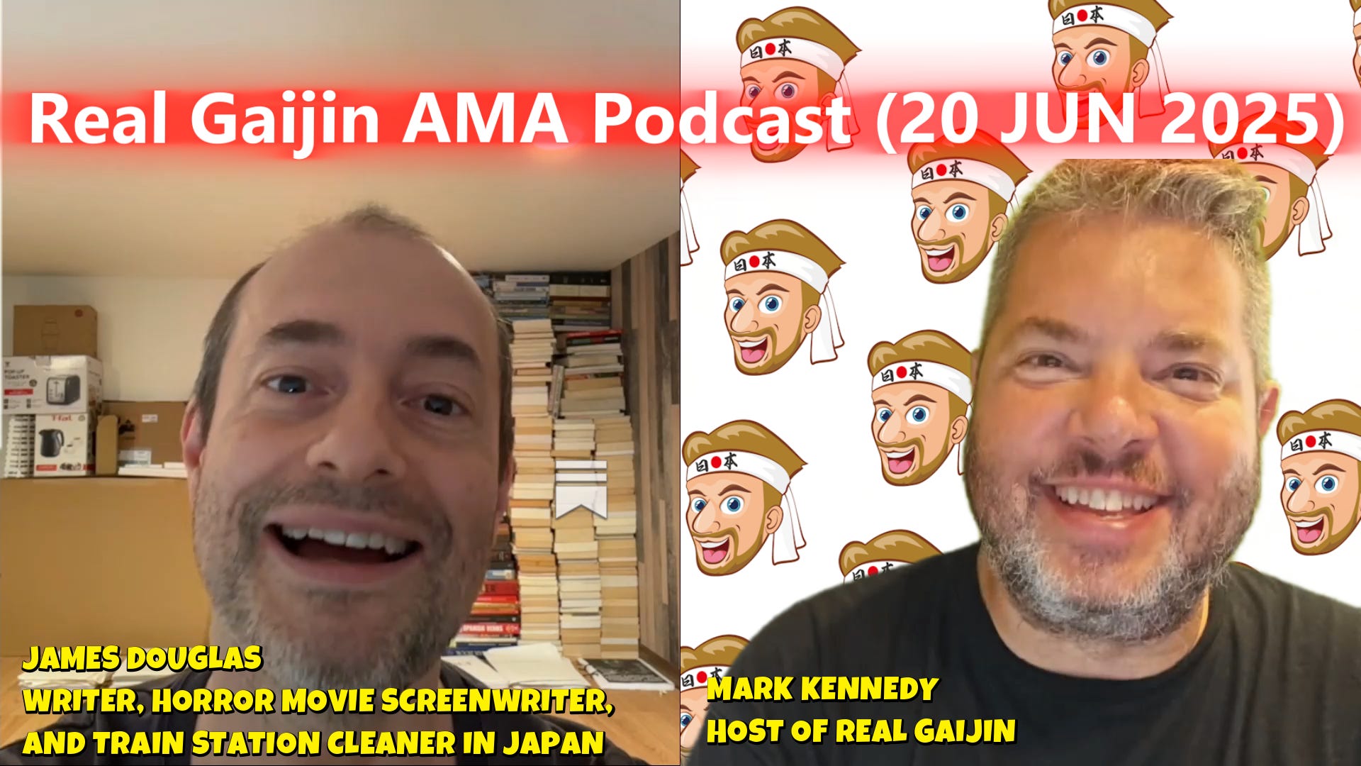 AMA with James Douglas, Writer, Horror Movie Screenwriter, etc. (Read My Lips Podcast #24)
