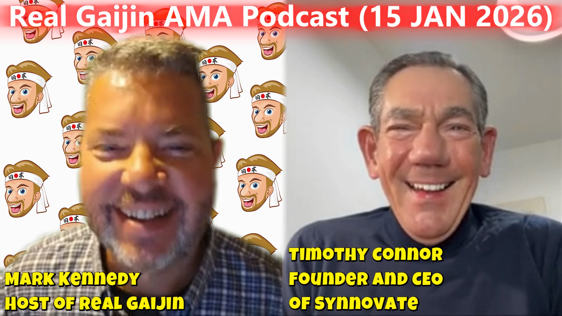 AMA Podcast (S-02, E-01) with Timothy Connor, Founder and CEO of Synnovate, a boutique advisory focused on Go-to-Market strategy in Japan AMA Podcast (S-02, E-01) with Timothy Connor, Founder and CEO of Synnovate, a boutique advisory focused on Go-to-Market strategy in Japan