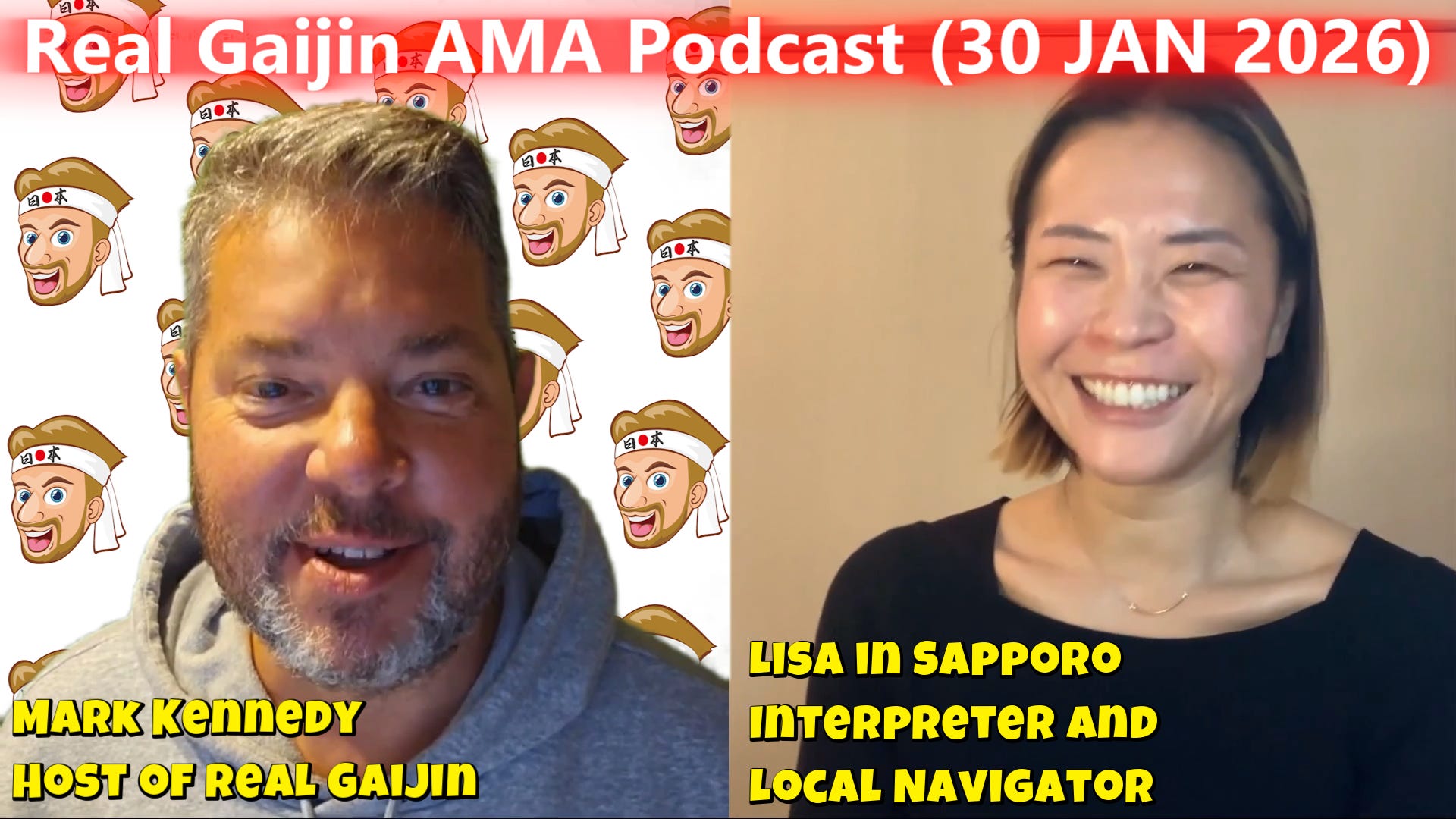 AMA Podcast (S-02, E-03) with the Founder of "Lisa in Sapporo," Interpreter, Local Navigator and Publisher of Unlocking Japan AMA Podcast (S-02, E-03) with the Founder of "Lisa in Sapporo," Interpreter, Local Navigator and Publisher of Unlocking Japan