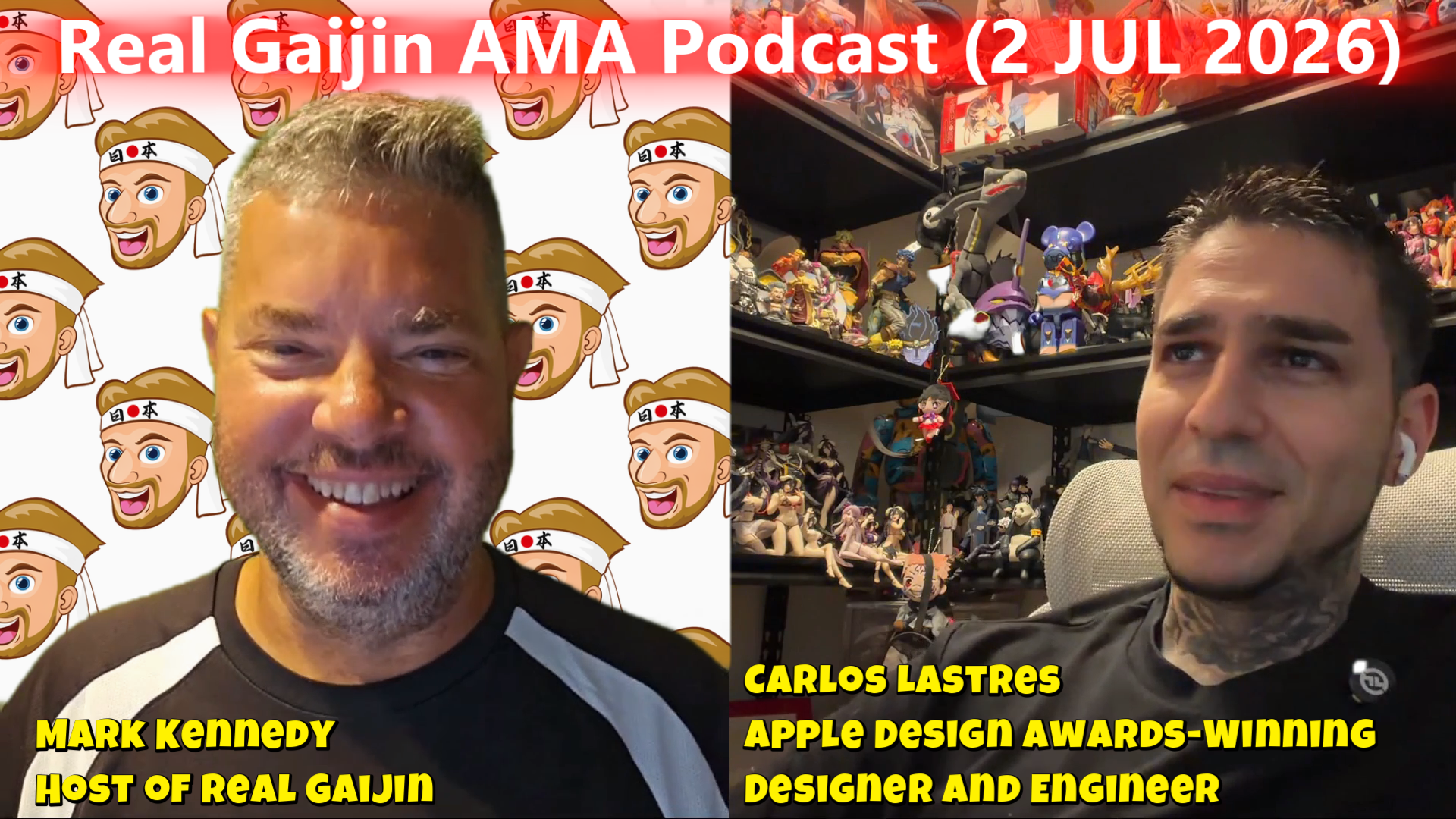 AMA Podcast (S-02, E-17) with Carlos Lastres, Tokyo-Based Apple Design Awards-Winning Designer and Engineer