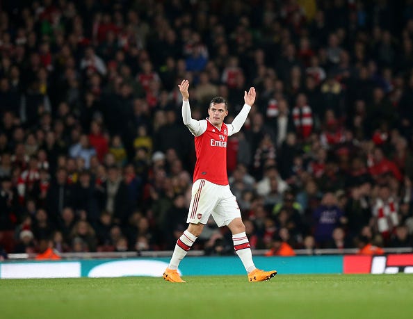 My Sporting Hero: Cillian Sheridan on Granit Xhaka