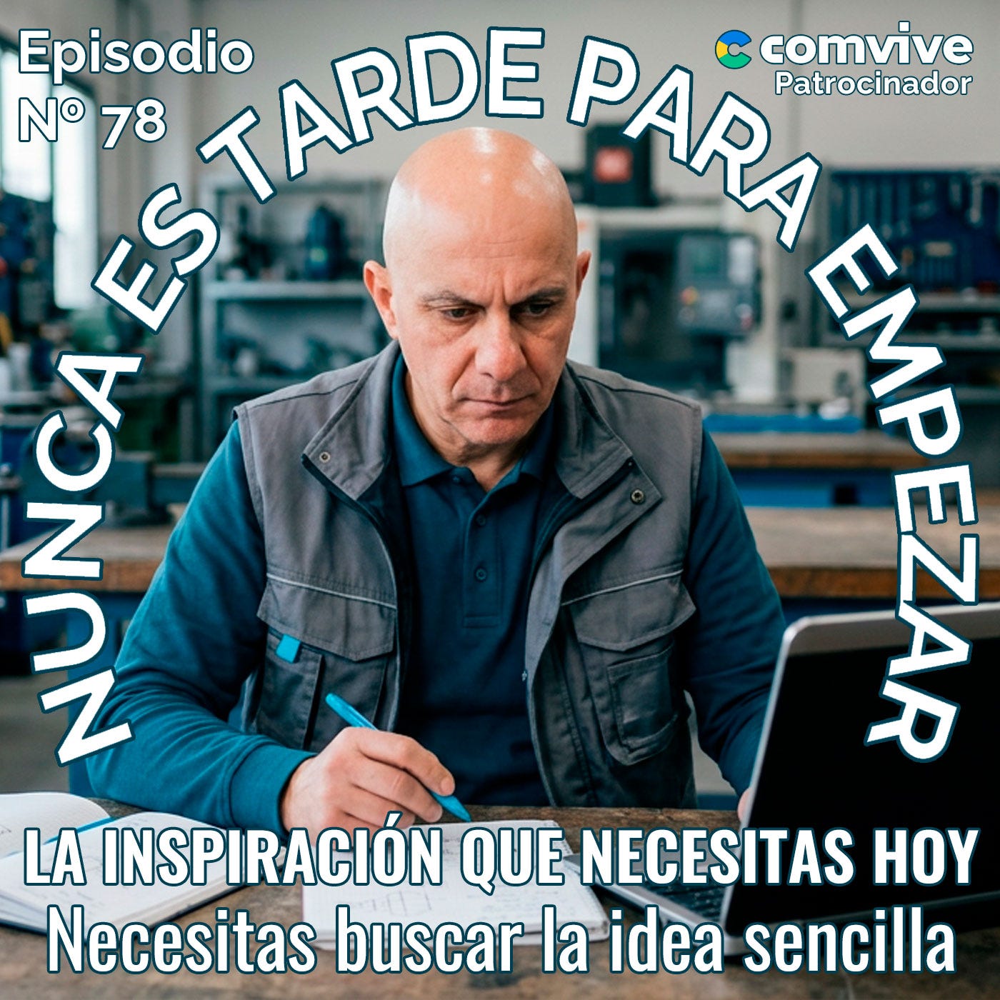 🎧 Buscar la idea sencilla que puedas probar ya en lugar de la idea perfecta que nunca llega: la historia de Esteban, oficial de mantenimiento industrial episode artwork
