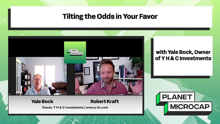 Tilting the Odds in Your Favor with Yale Bock, Owner of Y H & C Investments