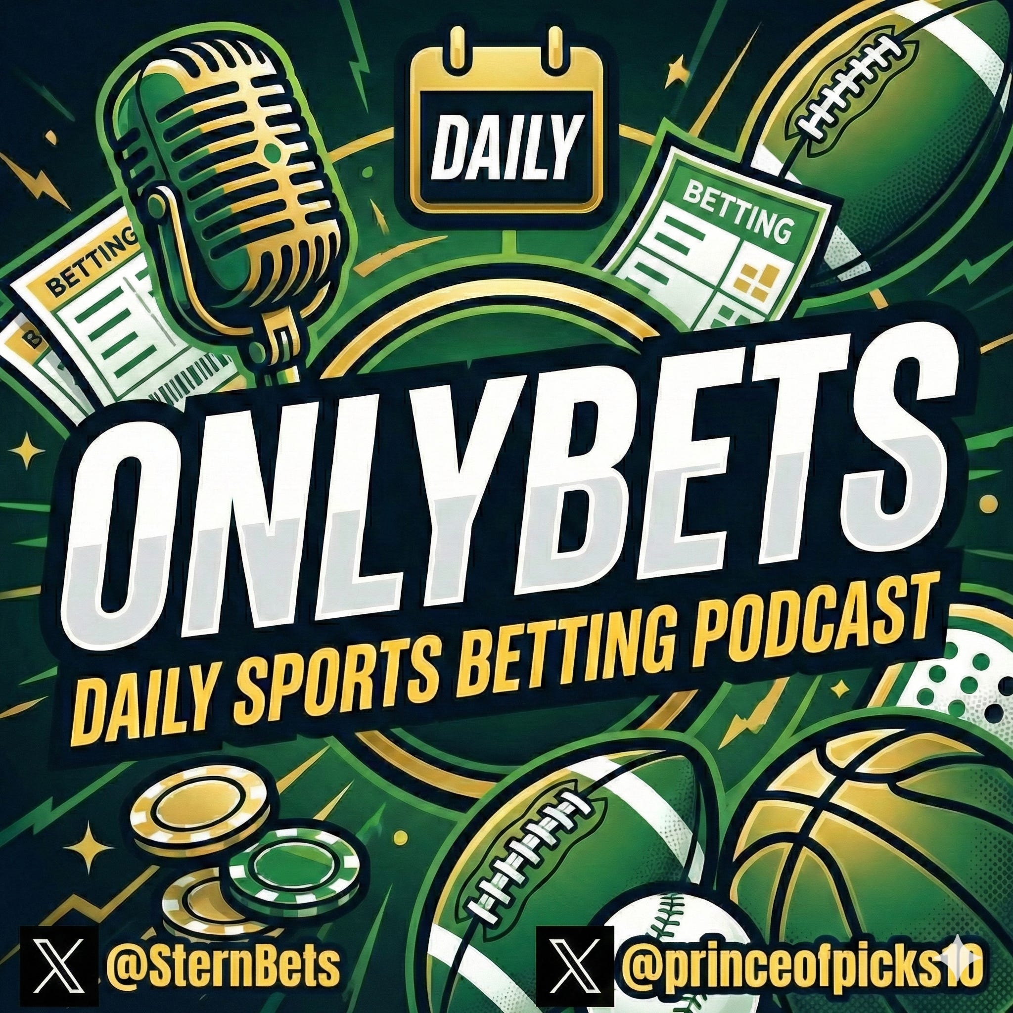OnlyBets Best Bets & Analysis for Tuesday Jan 20th, hosted by PrinceOfPicks & SternBets episode artwork