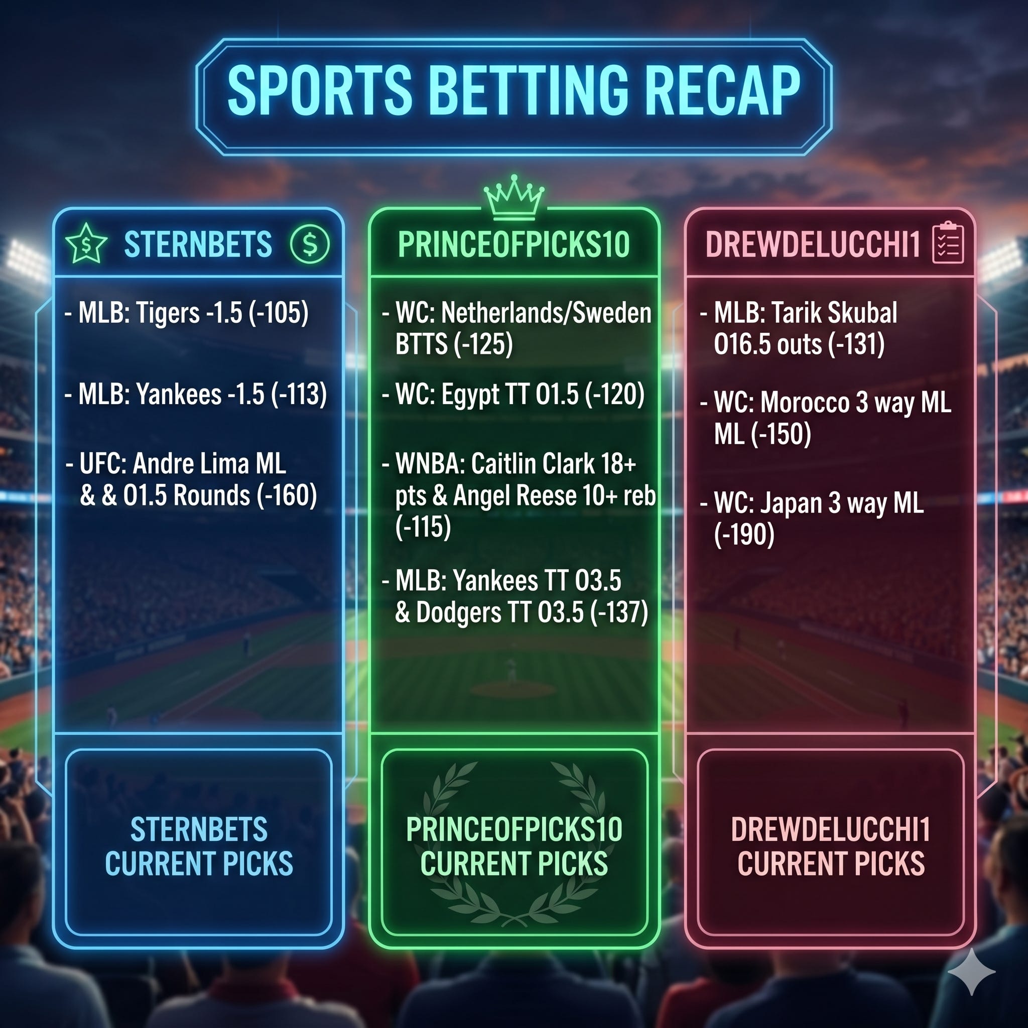 OnlyBets Sports Podcast Best Bets & Analysis Friday, June 19th in the MLB, NBA, WNBA, NHL & More! episode artwork