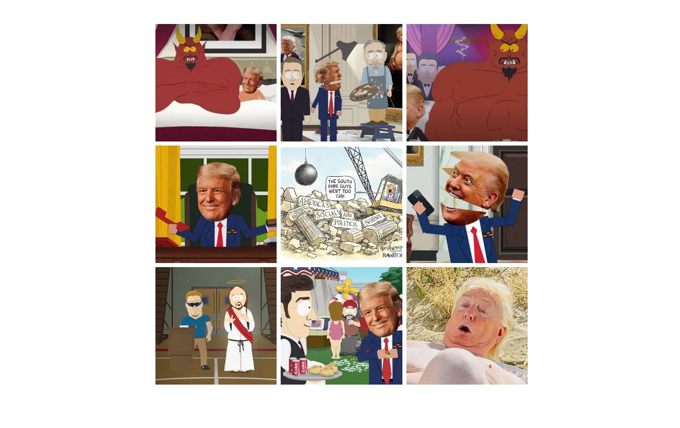 Donald Drumpf Theatre #248: The new/old president cancels 'Not Like Us' episode artwork