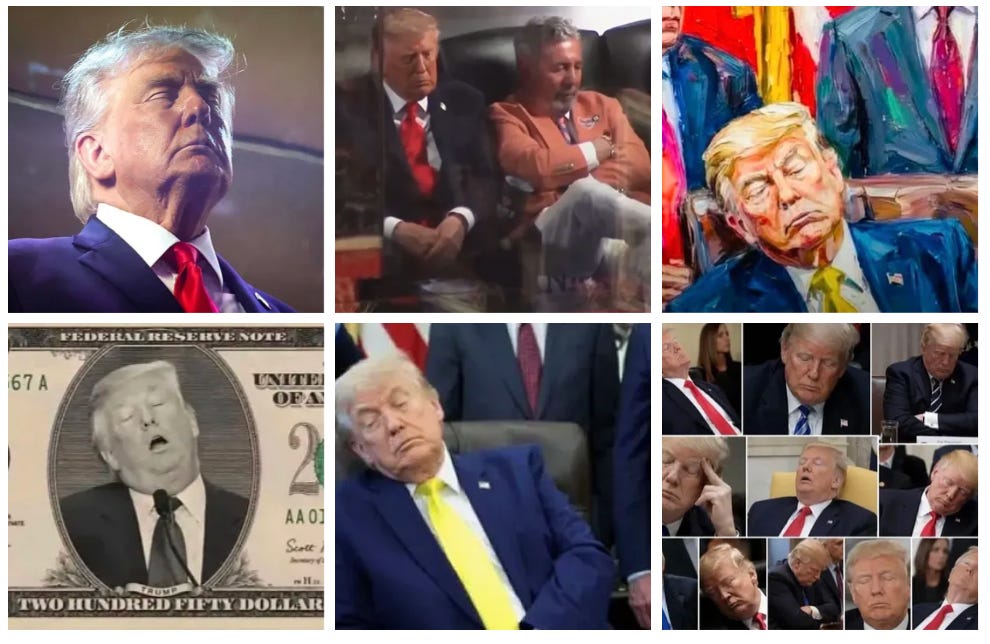 Donald Drumpf Theatre 292: Sleepy Don Storms Out of Interview To Get To The Game For A Nap episode artwork