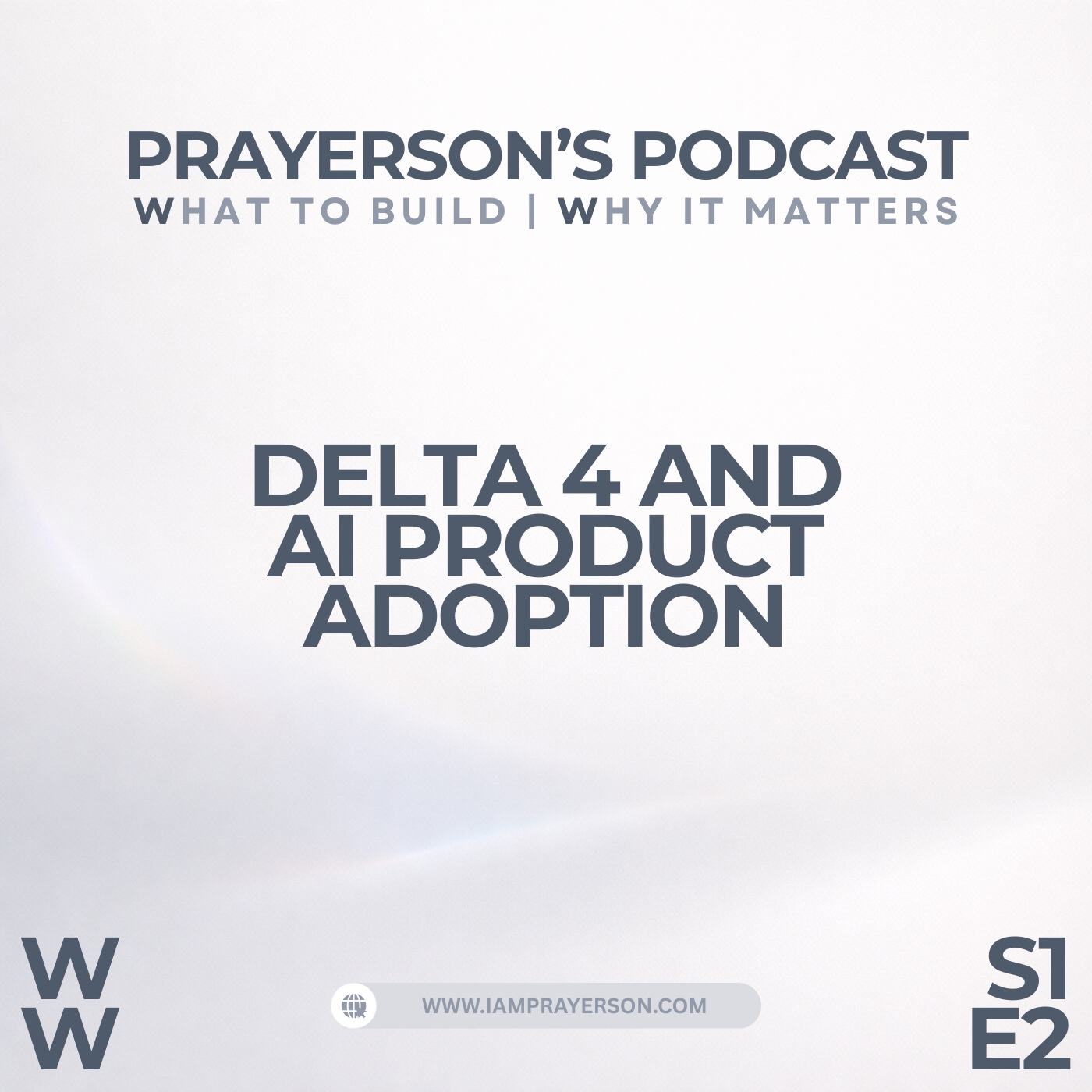 Prayerson\'s Podcast - What to Build | Why It Matters