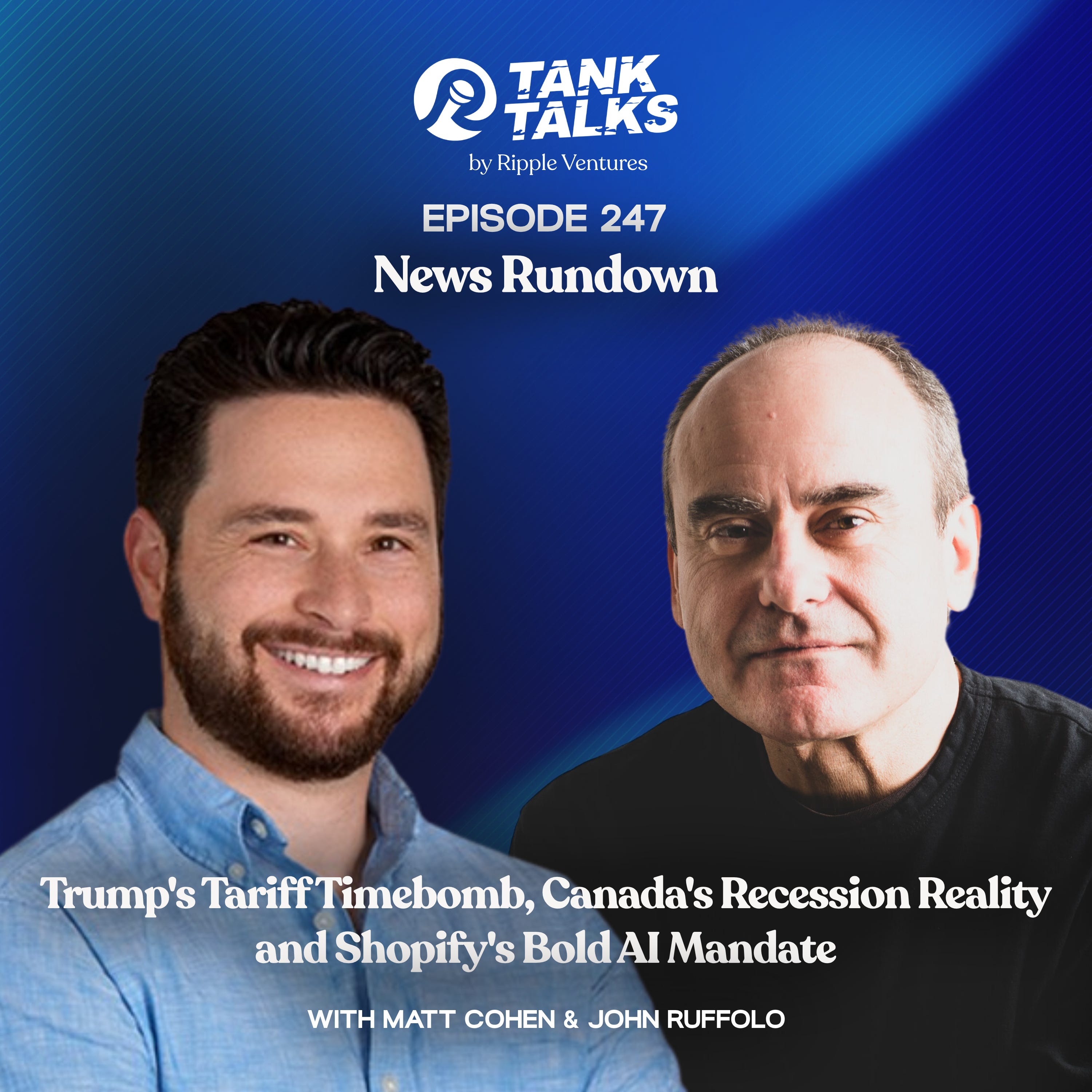 News Rundown 4/14/25: Trump's Tariff Timebomb, Canada's Recession Reality & Shopify's Bold AI Mandate