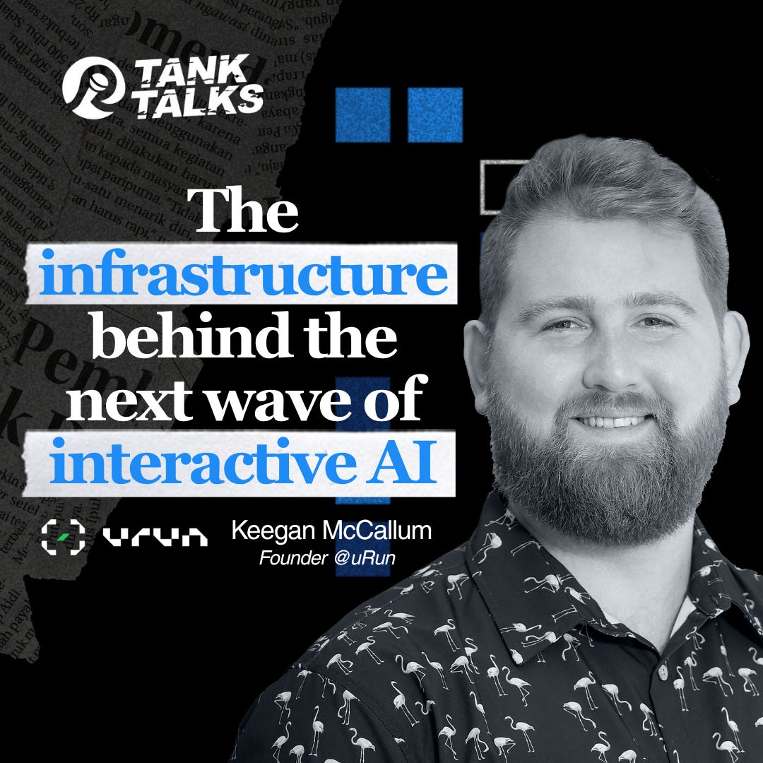 The infrastructure behind the next wave of interactive AI | Keegan McCallum (uRun, ex-Luma AI) The infrastructure behind the next wave of interactive AI | Keegan McCallum (uRun, ex-Luma AI)