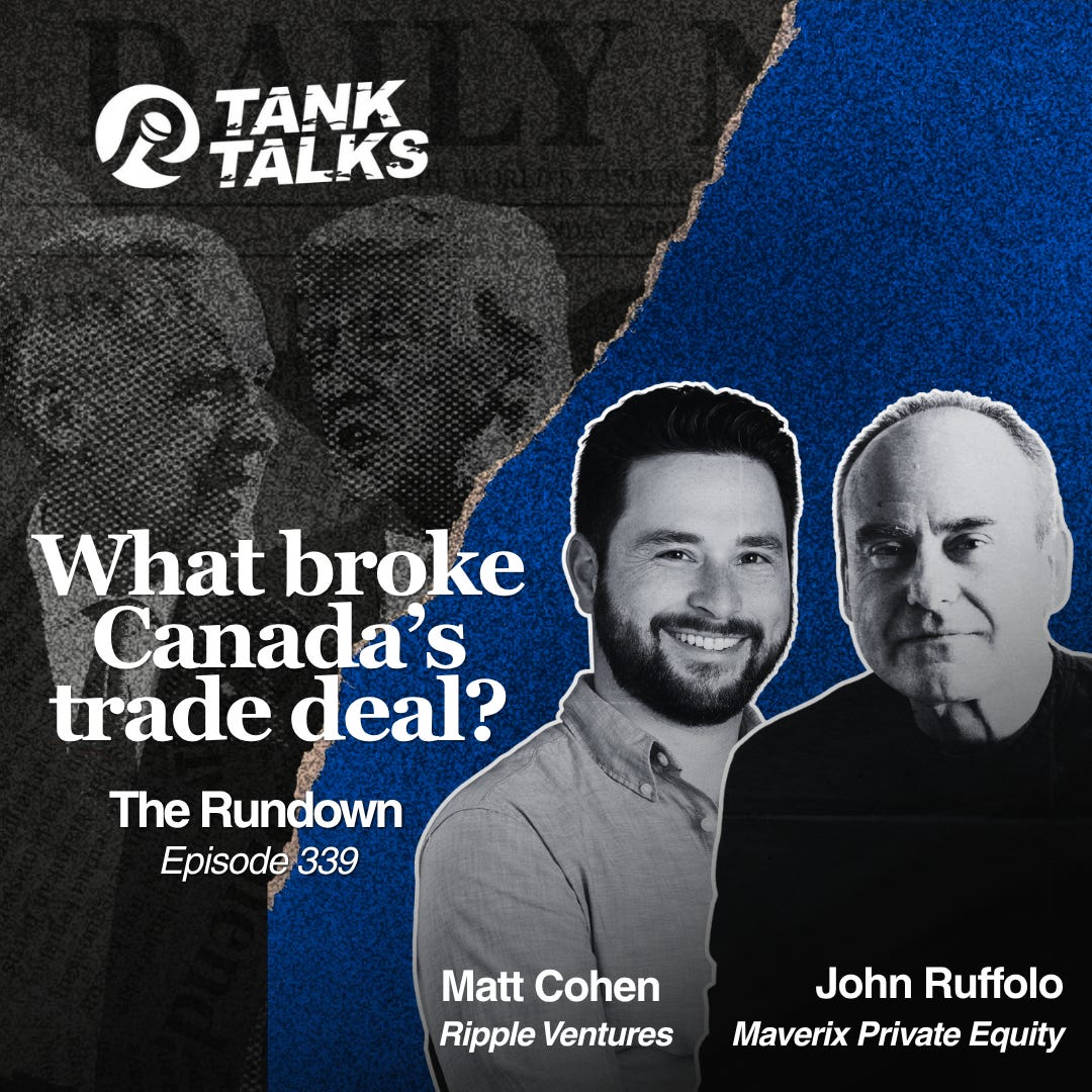 The Rundown 9/14/26: Canada-U.S. Trade Talks Collapse, Anthropic’s AI War, and Miro’s $16B Fall The Rundown 9/14/26: Canada-U.S. Trade Talks Collapse, Anthropic’s AI War, and Miro’s $16B Fall