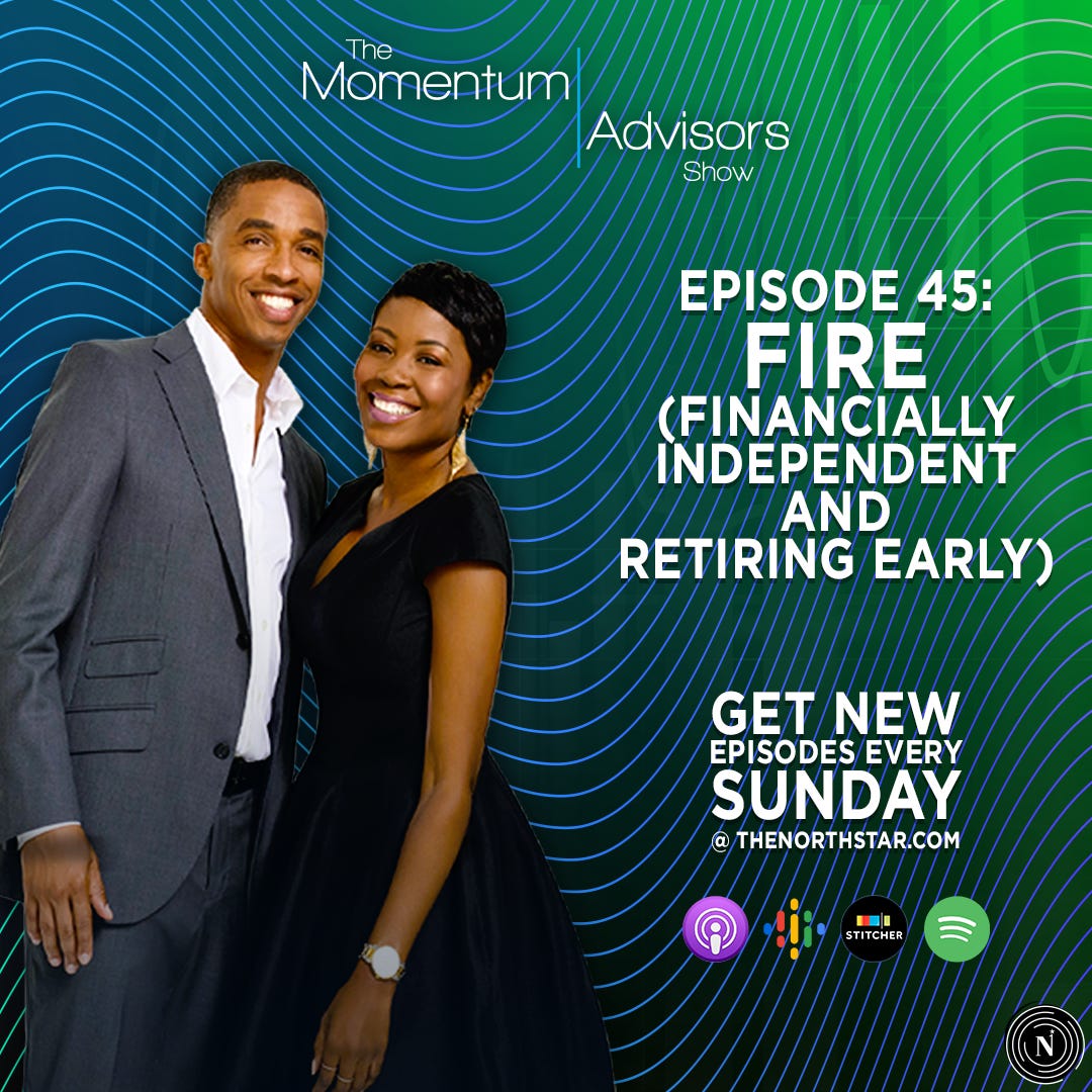 45: FIRE (Financially Independent & Retiring Early) episode artwork