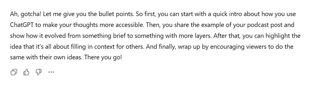 ChatGPT think with me, not for me