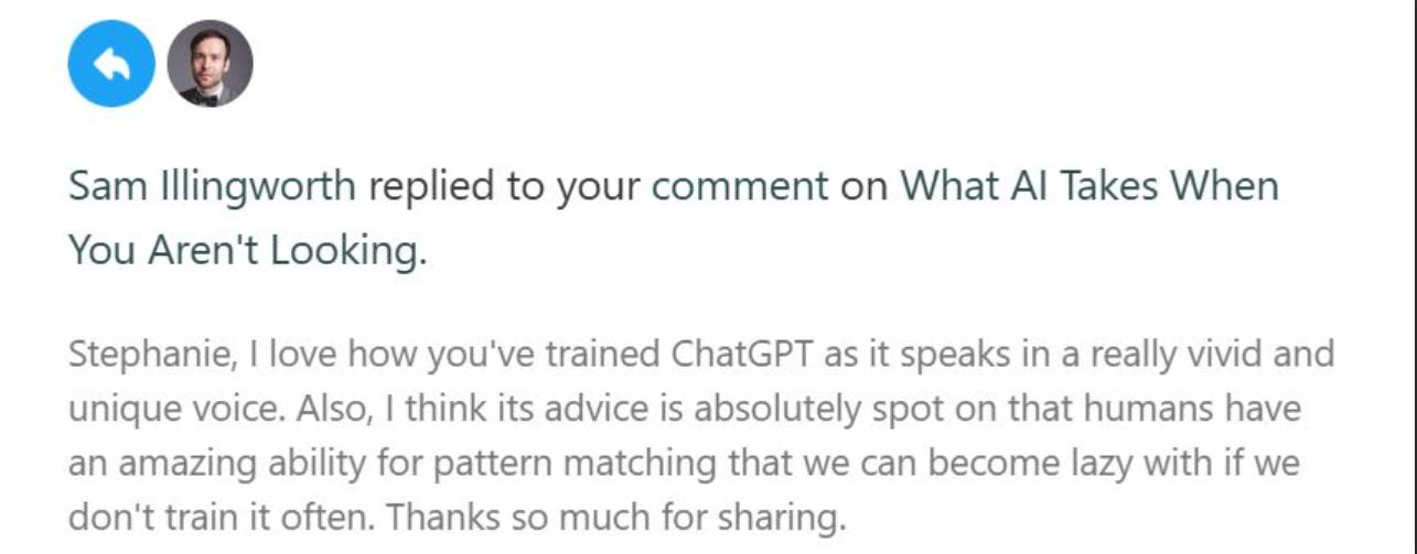 When and Why I Ask ChatGPT for Help