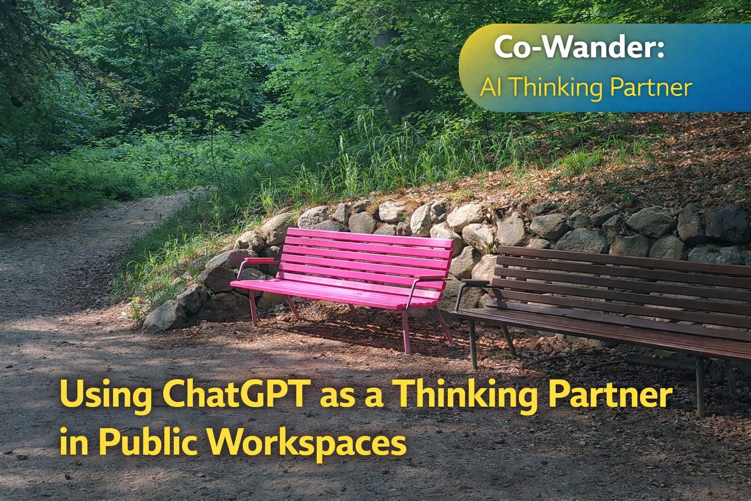 Using ChatGPT as a Thinking Partner in Public Workspaces