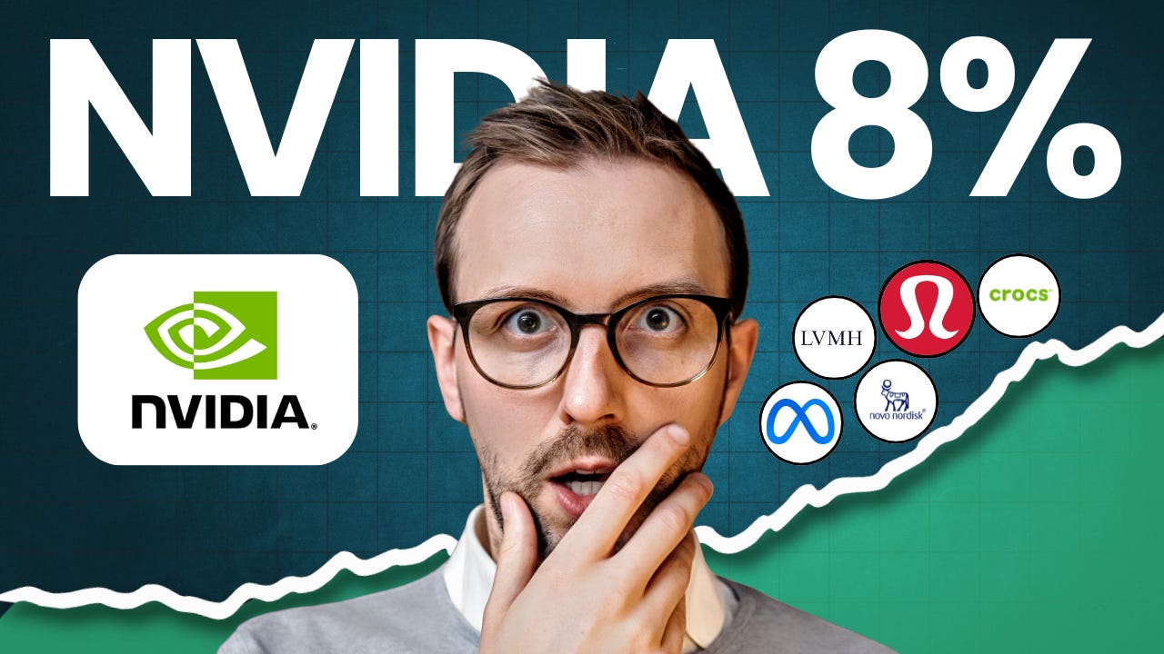 Nvidia at 8%, Should You Buy ATHs?, FCF + Growth, and a Look at Crocs, Lulu, Adobe & Novo