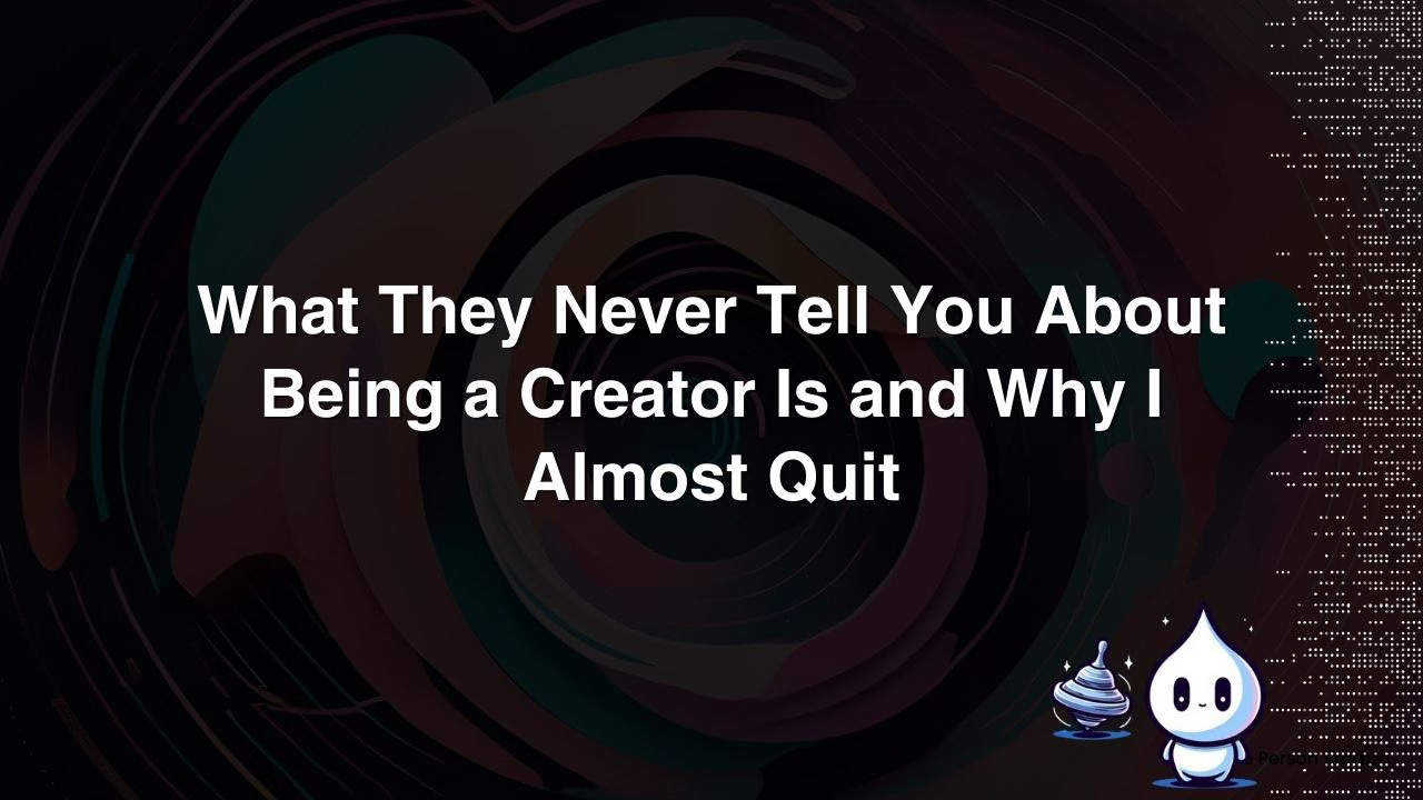 The One Person Startup