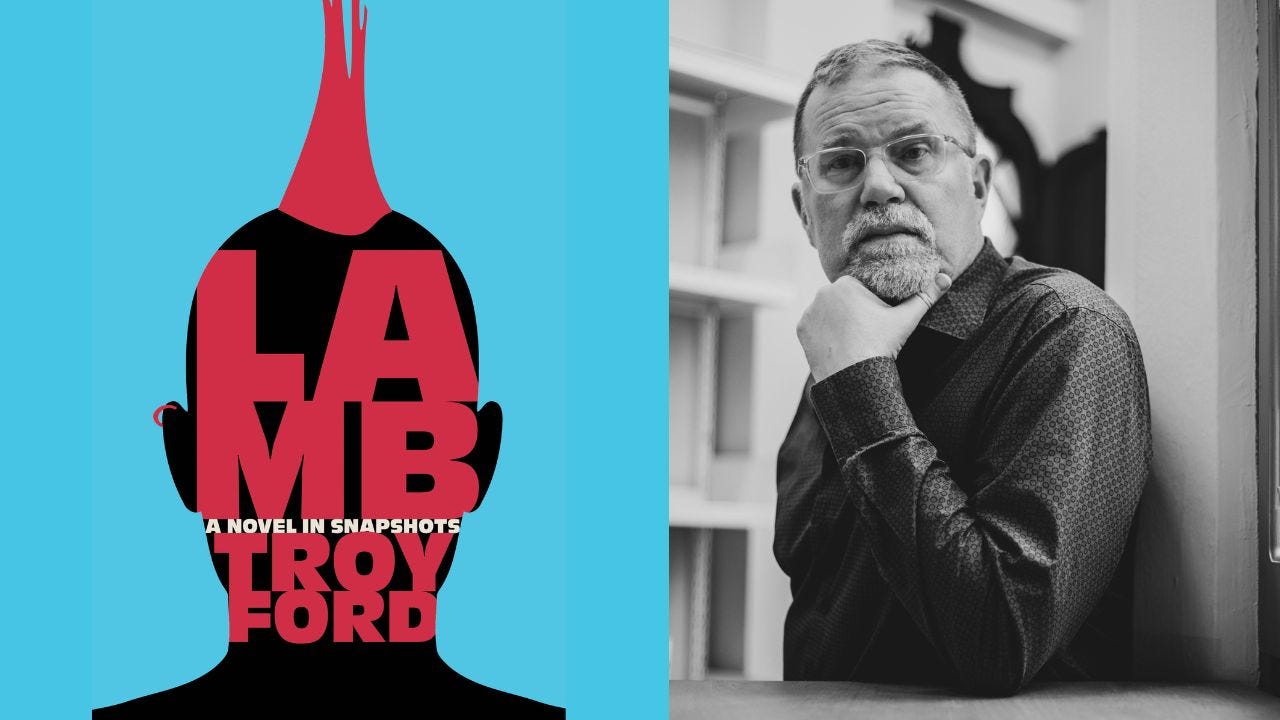 JULY QLP BOOK CLUB: With Troy Ford, author of ‘Lamb’