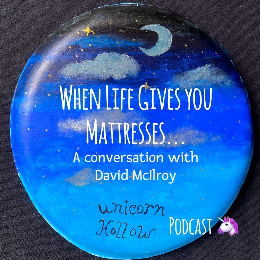 When life gives you mattresses - A conversation with author David McIlroy  episode artwork