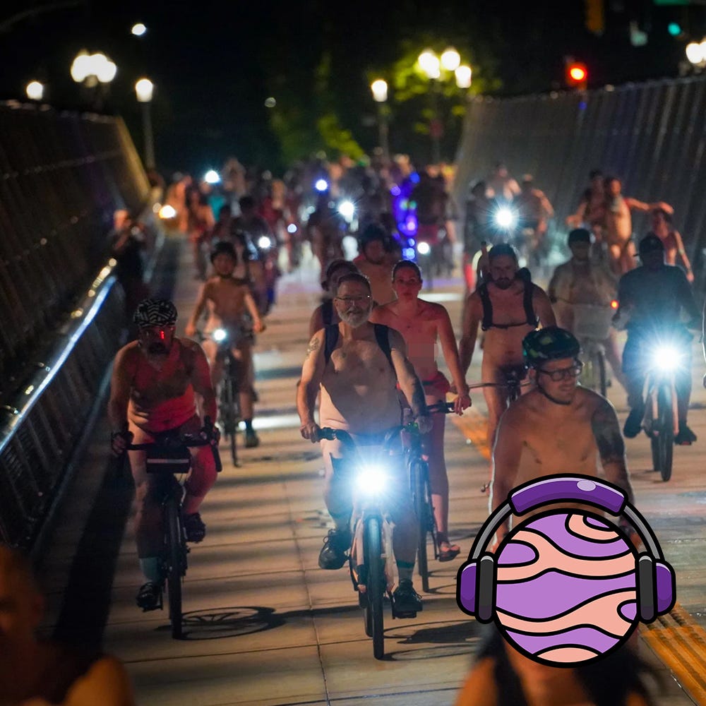 World Naked Bike Ride proceeds in Portland with concerns over new organizers