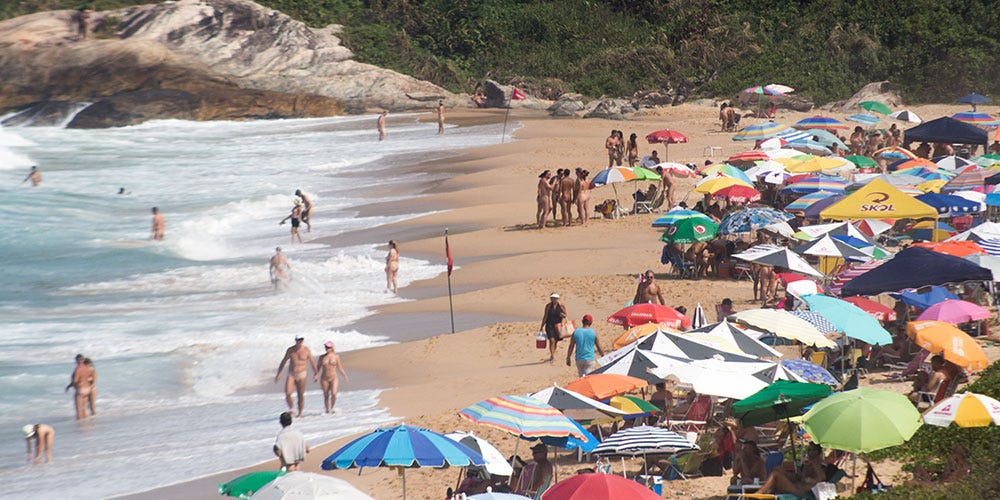 Brazil’s nude beaches are being defended beach by beach