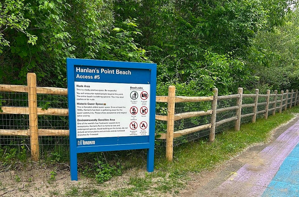 Toronto's famous nude beach is losing its sand