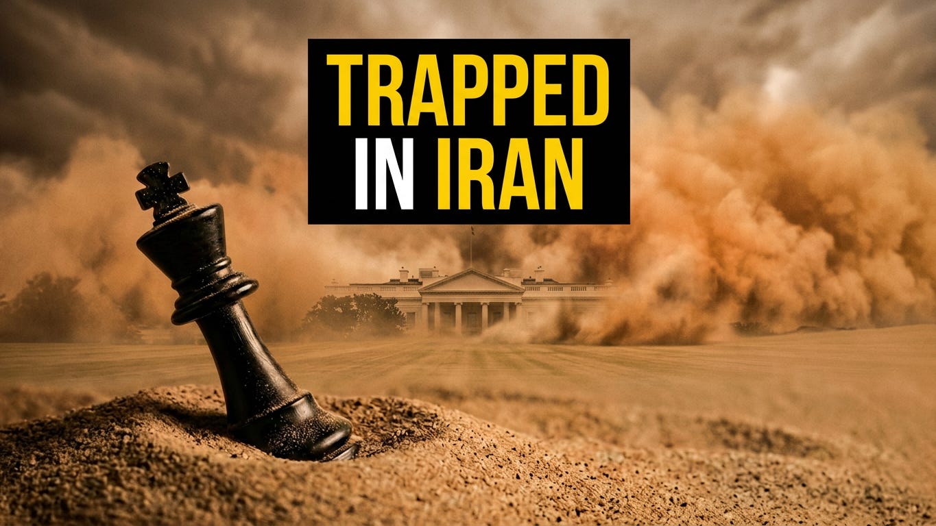 Donald Trump Is Stuck In The Quicksand of Iran (S01E127) episode artwork