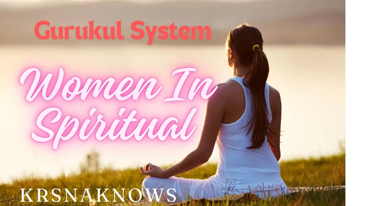 Why are more women in spiritual?