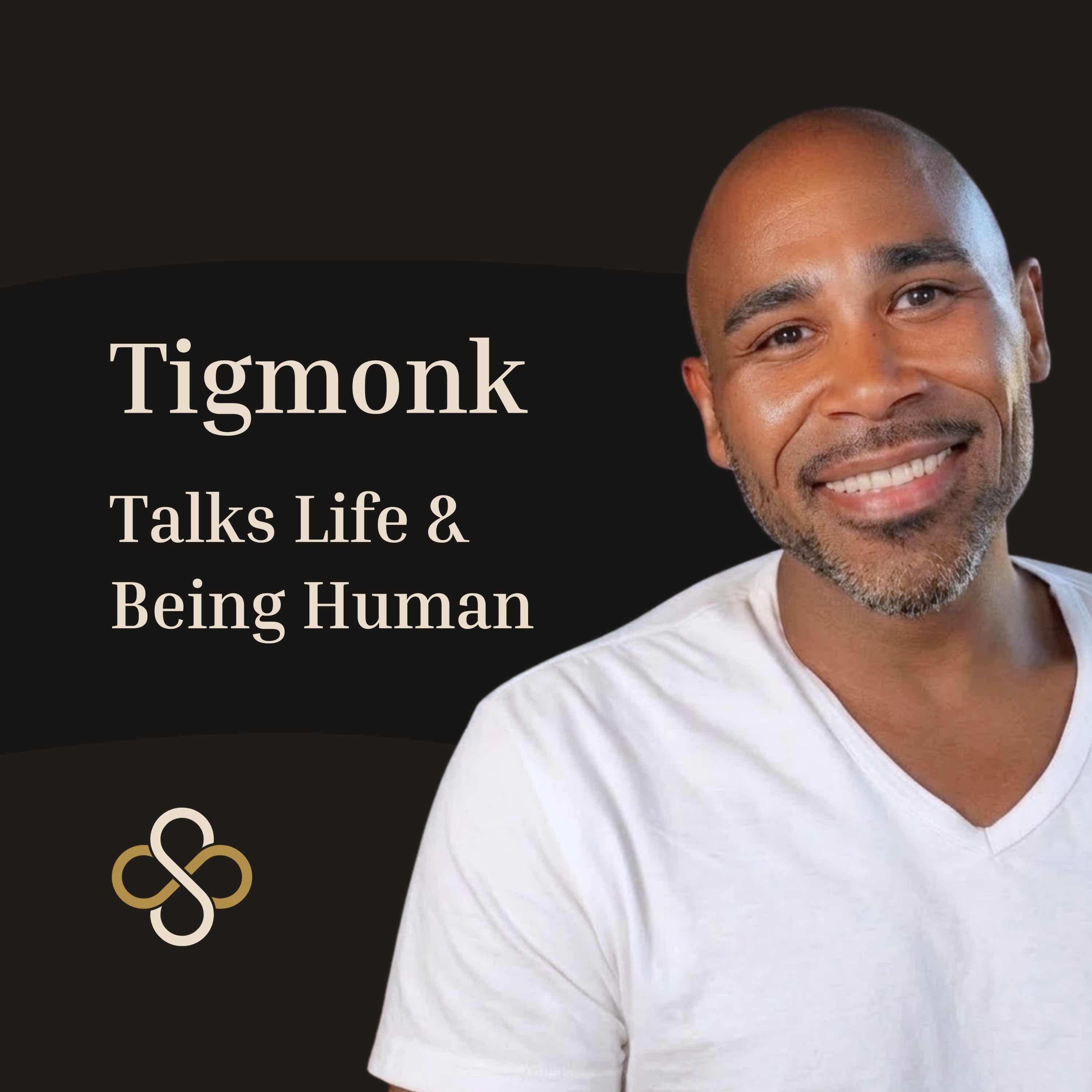 🎙️ Tigmonk Talks Life & Being Human podcast artwork