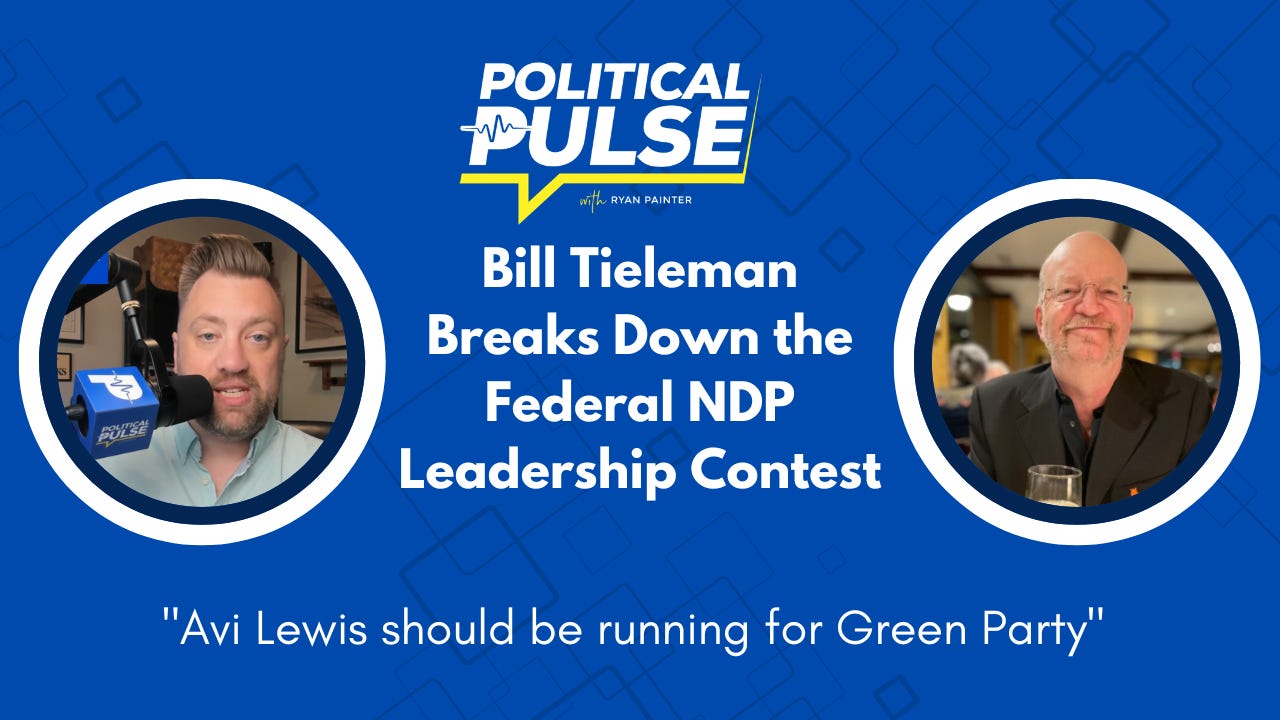 Bill Tieleman Breaks Down the Federal NDP Leadership Contest episode artwork