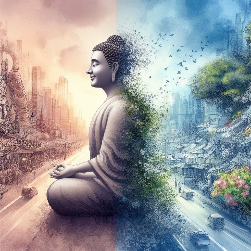 138 - The Buddha's Smile: Transform Your Days With a Simple Grin 😊