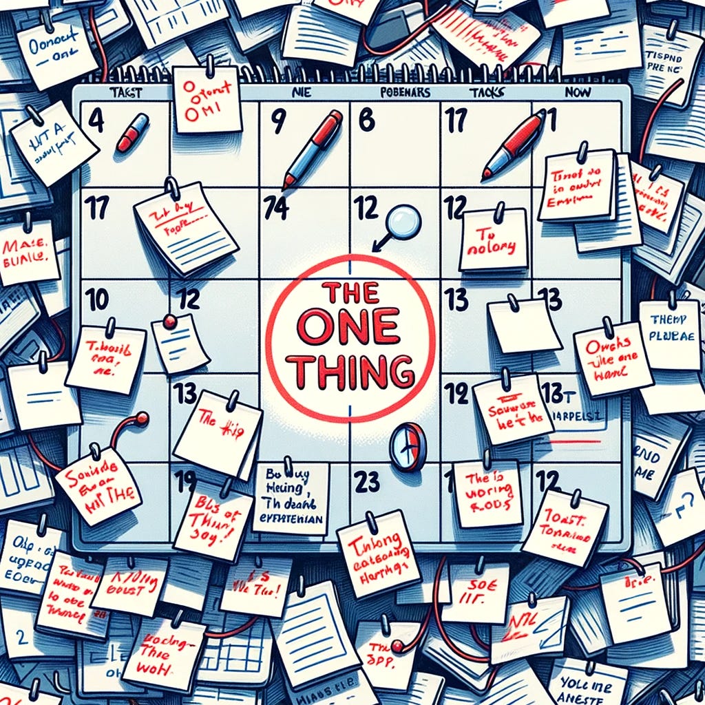 141 - Laser Focus: How to Zero in on Your #1 Daily Priority 🎯