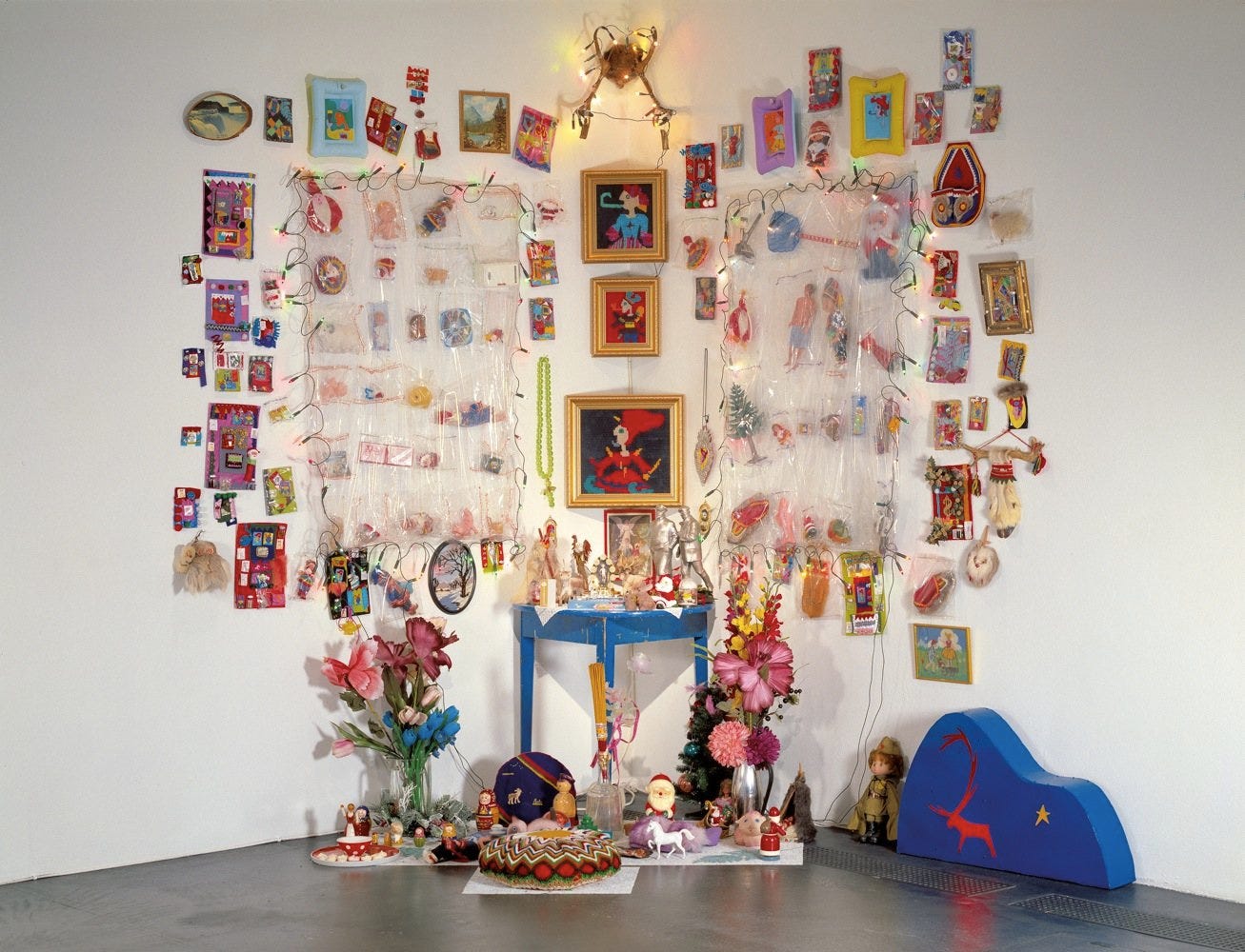 building an altar to almost anything will expand your surface area for experiencing synchronicities