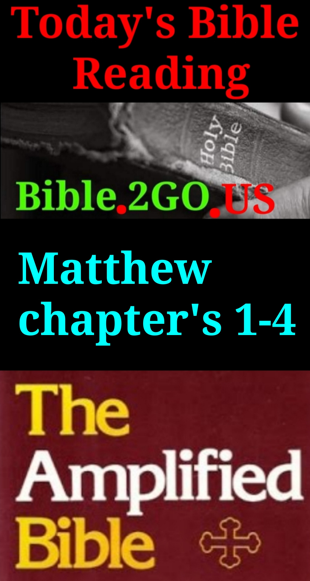 Bible 2GO ● Daily Bible Reading ● Audio Bible 2GO