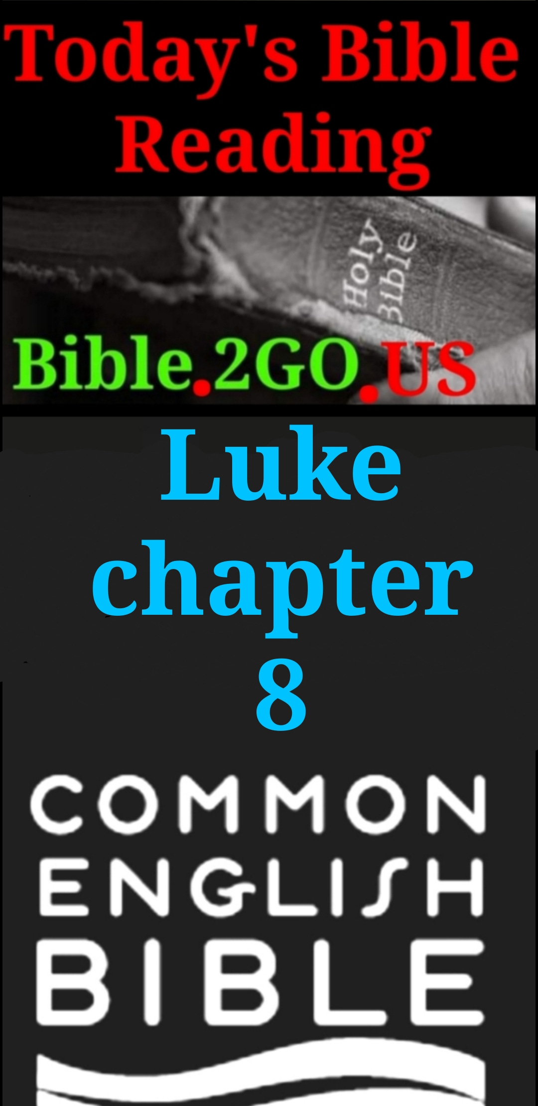 Bible 2GO ● Daily Bible Reading ● Audio Bible 2GO