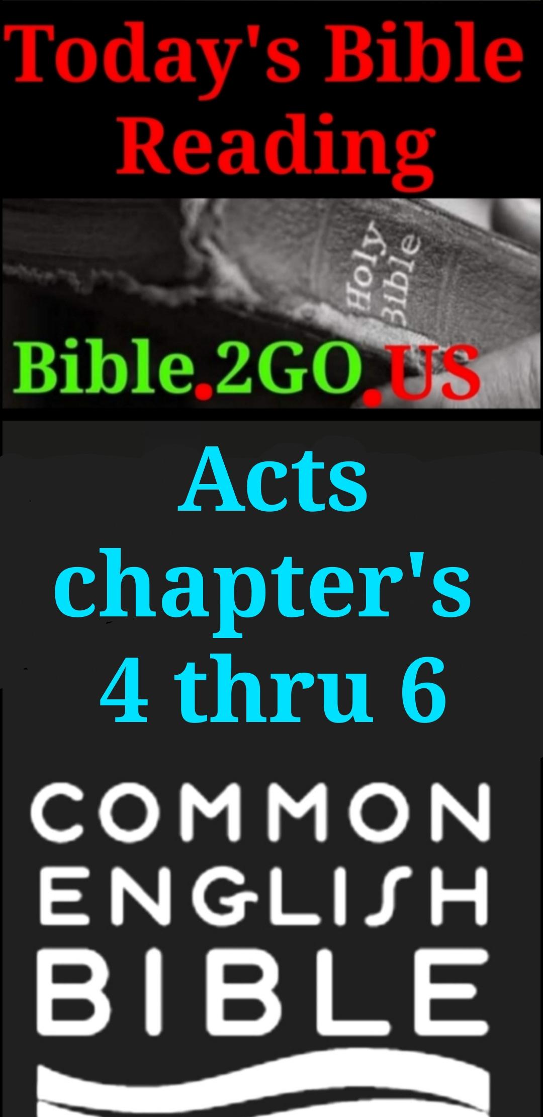Bible 2GO ● Daily Bible Reading ● Audio Bible 2GO