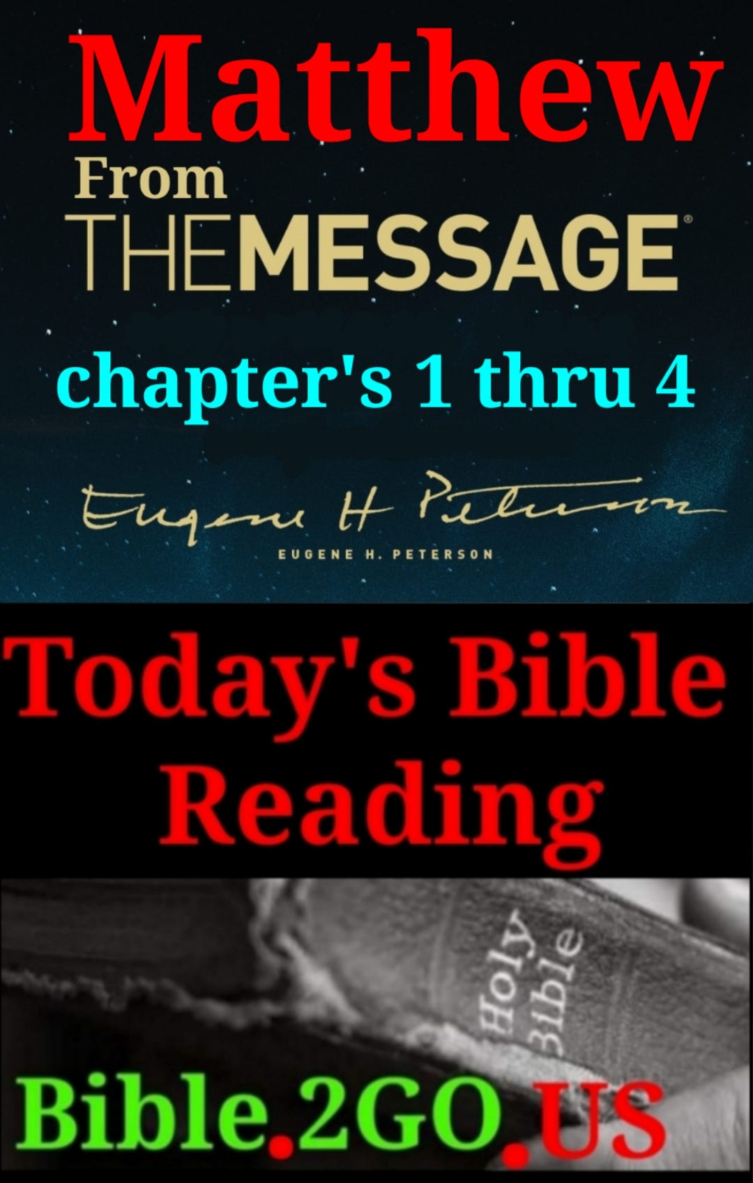 Bible 2GO ● Daily Bible Reading ● Audio Bible 2GO