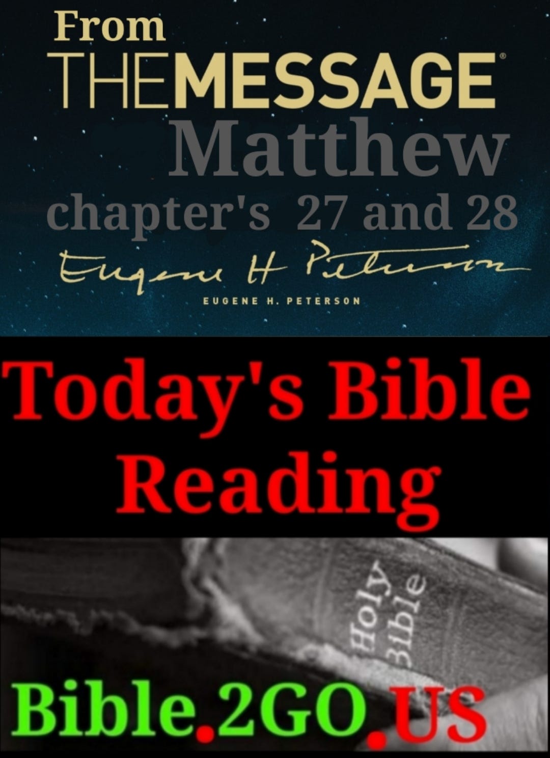 Bible 2GO ● Daily Bible Reading ● Audio Bible 2GO